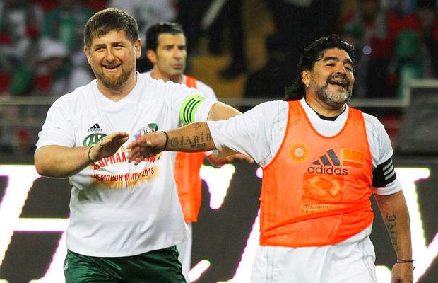 Înainte de Pancu, au fost Diego Maradona sau Luis Figo » Cum a cumpărat Kadîrov starurile fotbalului de-a lungul timpului