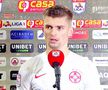 FCSB a câștigat meciul cu FC Voluntari, scor 1-0, datorită unui gol marcat de Octavian Popescu la ultima acțiune. Florin Tănase (27 de ani), căpitanul vicecampioanei, a a avut un discurs-maraton la finalul partidei.