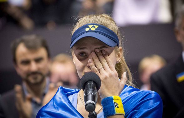 Dayana Yastremska, în lacrimi, după finala pierdută la Lyon: „Am încercat să lupt pentru Ucraina”