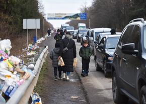 Chinul prin care a trecut Leca pentru a fugi din Ucraina: „La graniță am văzut iadul. Erau mii de persoane, am stat 14 ore”