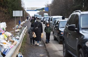 Chinul prin care a trecut Leca pentru a fugi din Ucraina: „La graniță am văzut iadul. Erau mii de persoane, am stat 14 ore”