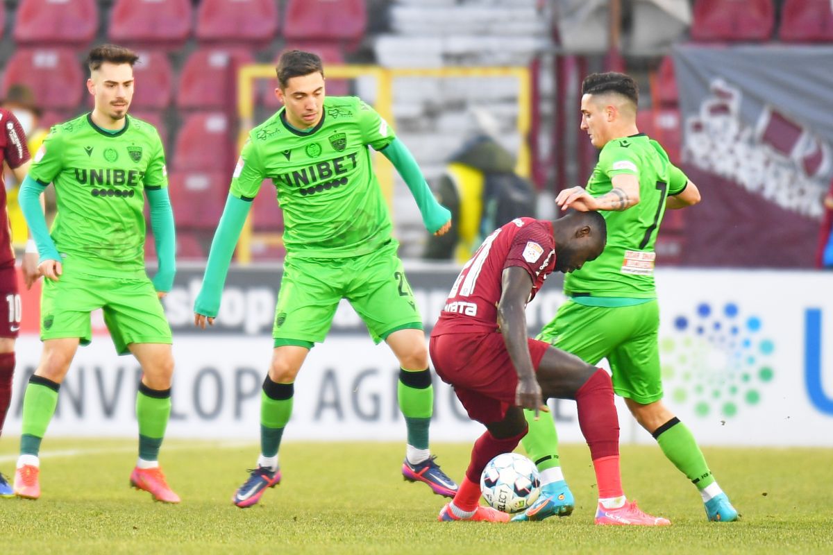 Steliano Filip, încă un meci dezastruos la Dinamo: cel mai slab cu CFR Cluj » Cine a fost peste media echipei