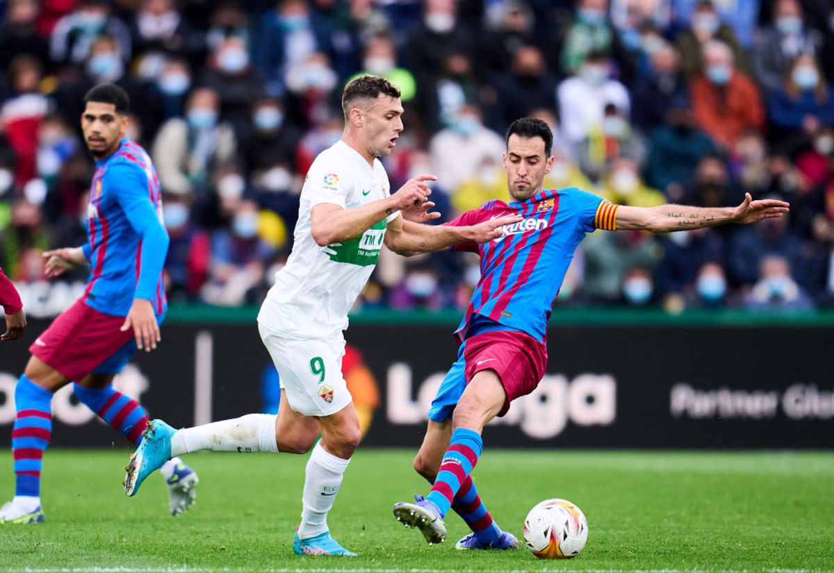 Elche - Barcelona 1-2 » Barcelona câștigă cu emoții și urcă pe locul 3 în Primera. Clasamentul ACUM