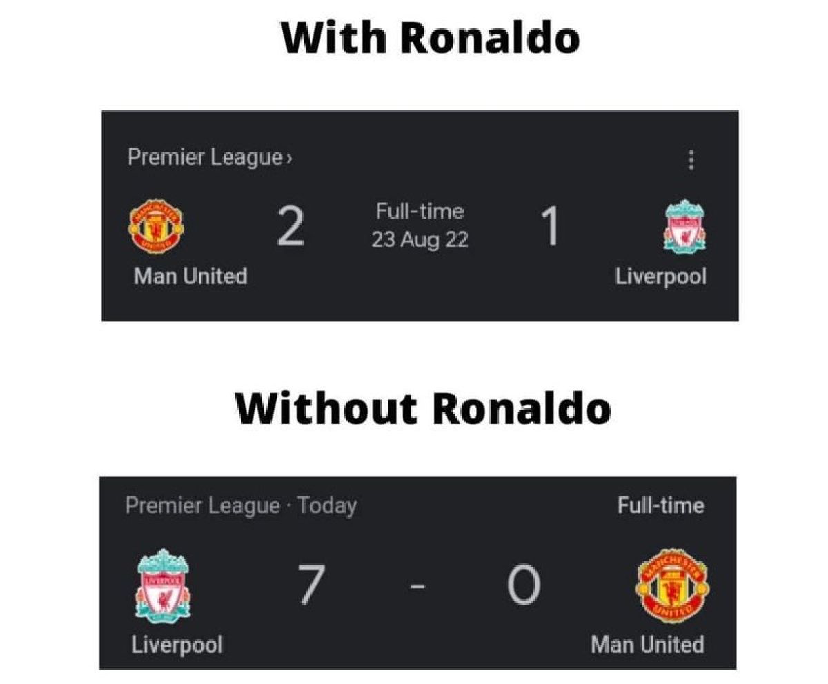 Internetul a „explodat” după Liverpool - Manchester United 7-0 » Cele mai înțepătoare meme-uri