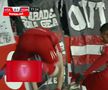 Rareș Pop în UTA - FCSB 3-1, captură TV Digisport