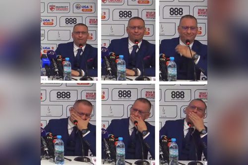 Răzvan Zăvăleanu, administratorul judiciar al lui Dinamo, a izbucnit în râs când l-a auzit pe Eugen Voicu, reprezentantului noului acționar majoritar, Red&White, că vorbește frumos despre Dorin Șerdean.