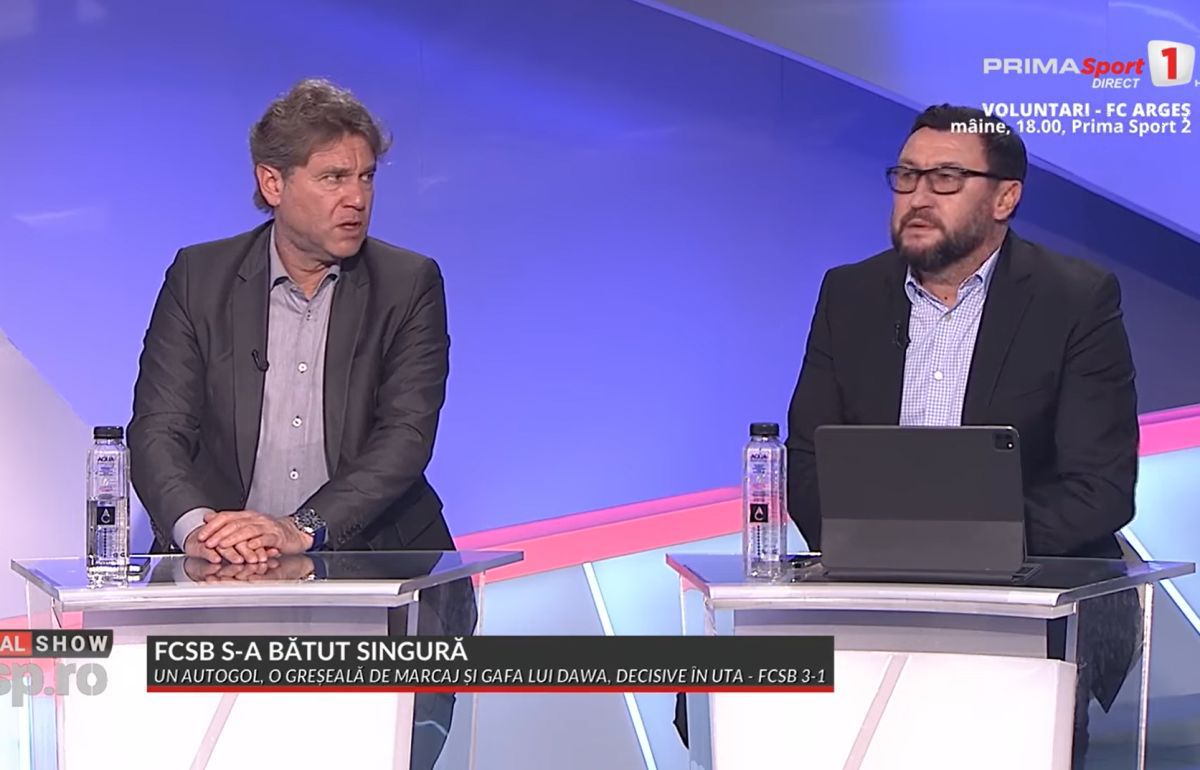 Constantin Budescu, desființat de Viorel Moldovan și Florin Răducioiu: „Dacă îmbrăcăm echipamentul la 50 de ani, arătăm mai bine”