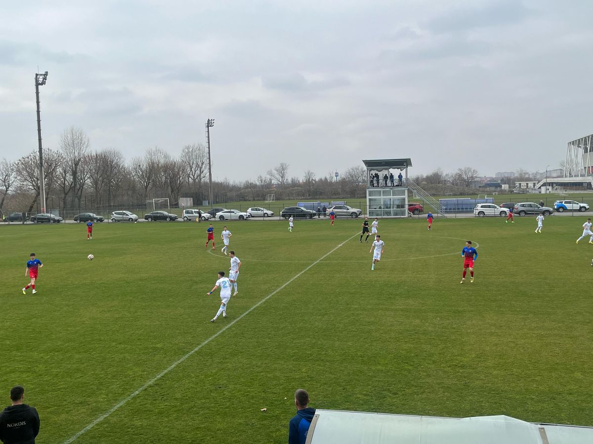 FCSB, victorie zdrobitoare în derby-ul orgoliilor cu CSA Steaua din Liga de Tineret