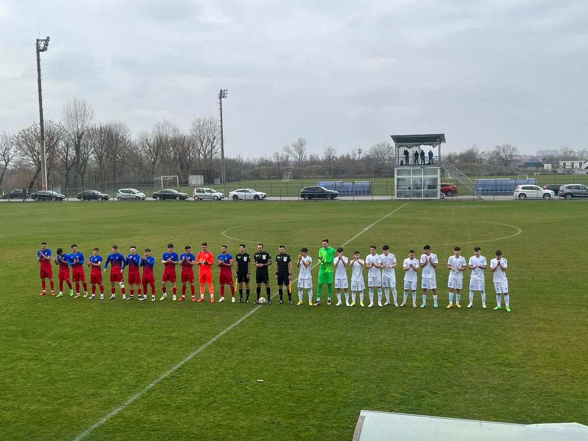 FCSB, victorie zdrobitoare în derby-ul orgoliilor cu CSA Steaua din Liga de Tineret