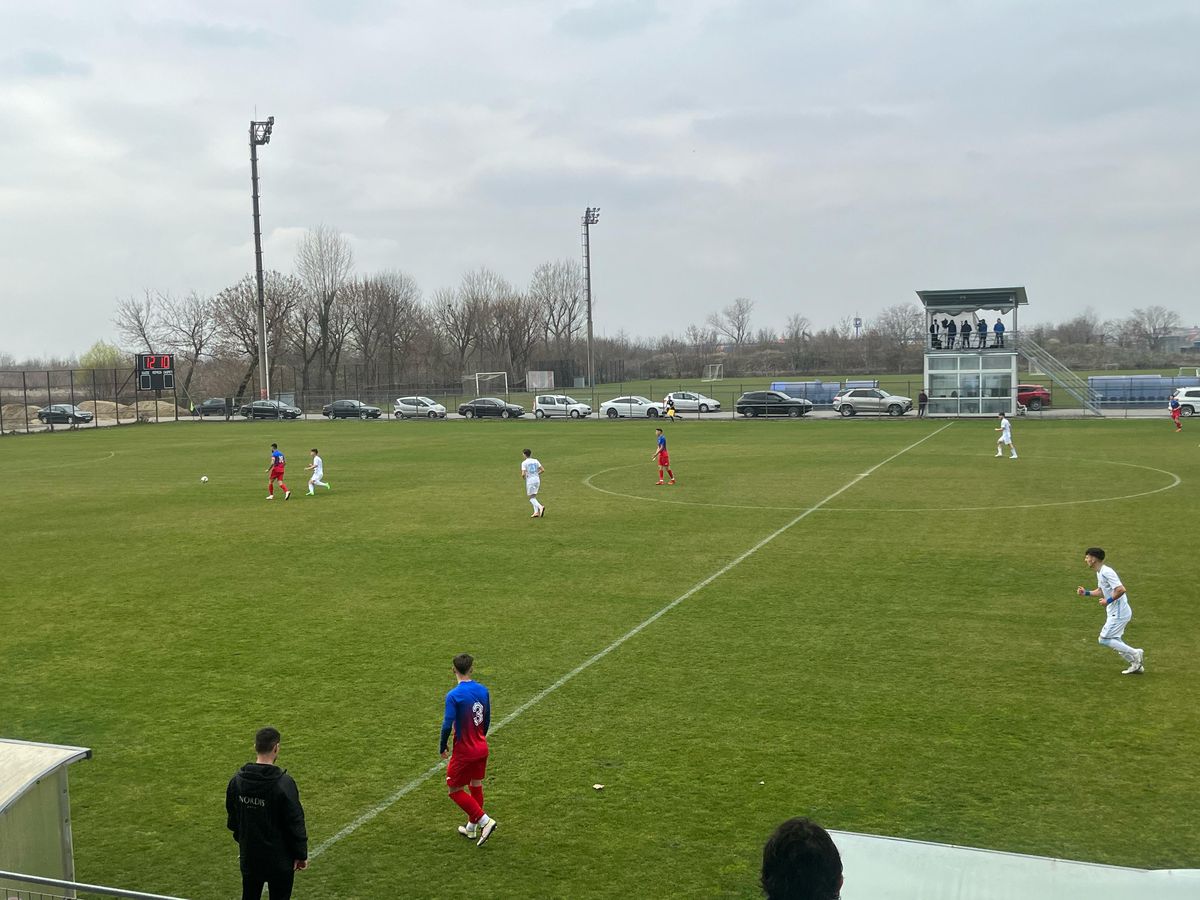 FCSB, victorie zdrobitoare în derby-ul orgoliilor cu CSA Steaua din Liga de Tineret