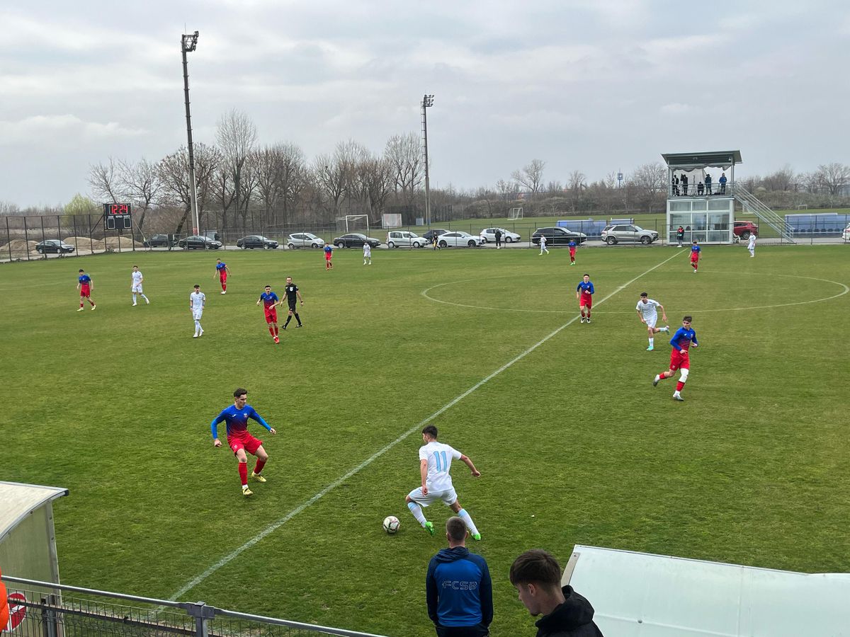 FCSB, victorie zdrobitoare în derby-ul orgoliilor cu CSA Steaua din Liga de Tineret