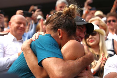 Darren Cahill și Simona Halep (Foto: Guliver/Getty Images)