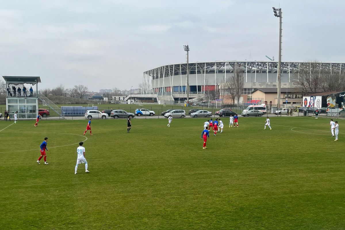 FCSB, victorie zdrobitoare în derby-ul orgoliilor cu CSA Steaua din Liga de Tineret