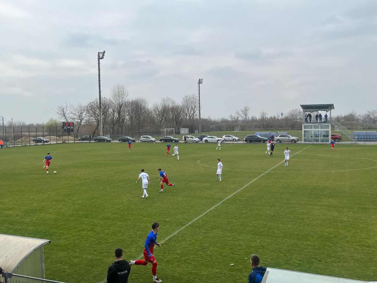 FCSB, victorie zdrobitoare în derby-ul orgoliilor cu CSA Steaua din Liga de Tineret