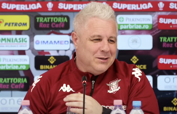 Cuvântul cenzurat din start de Șumudică în conferința de 25 de minute: „Opriți-vă!” + „Înțepături” subtile, după ce Mihai Stoica l-a terfelit: „Ești nul ca antrenor”