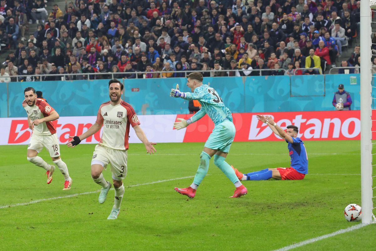 Ce șanse mai are FCSB, matematic, să treacă de Lyon