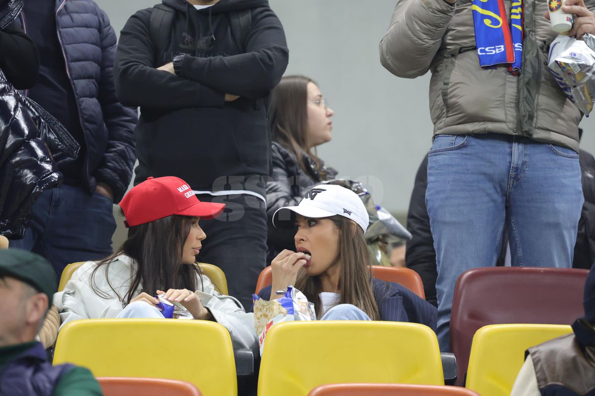 Apariție-surpriză pe Arena Națională » Prezentatoarea TV a atras toate privirile la FCSB - Lyon