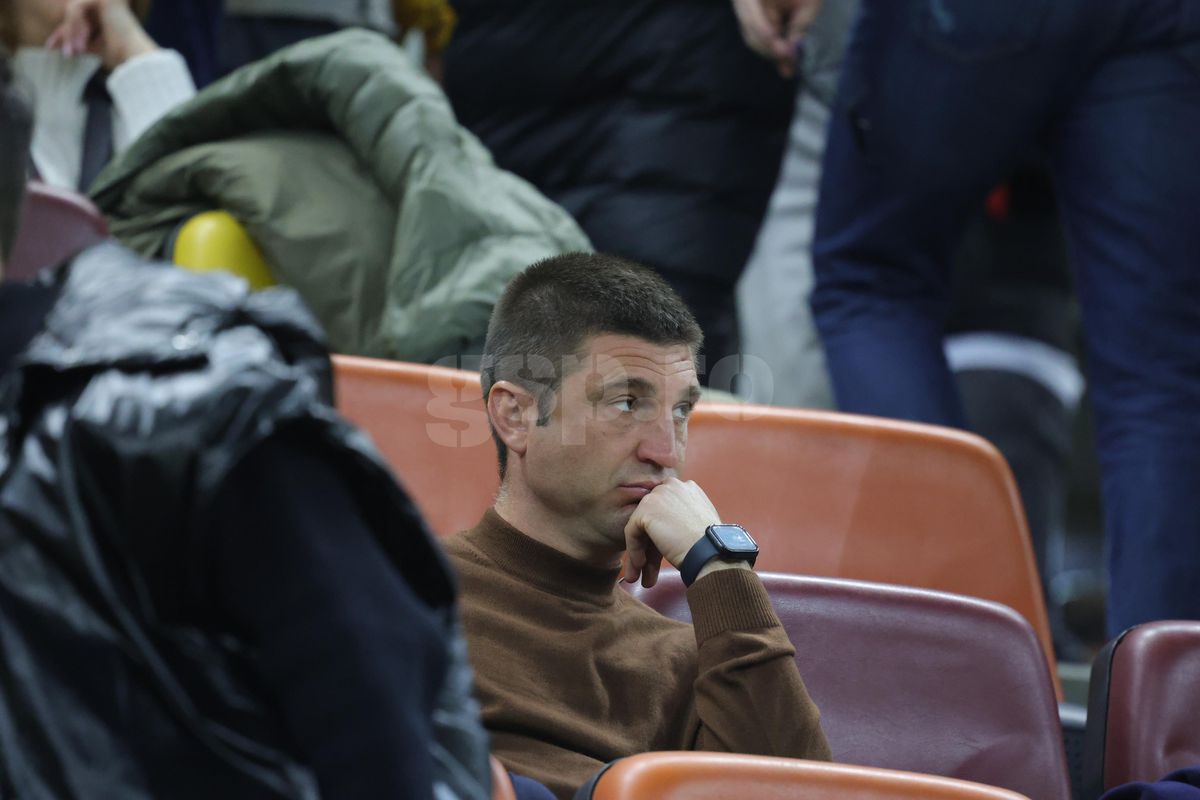 FCSB - Lyon, imagini de la încălzire