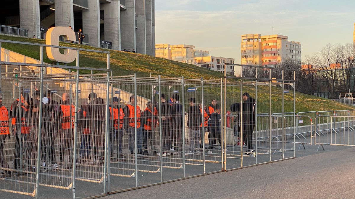 FCSB - Lyon, imagini dinaintea partidei