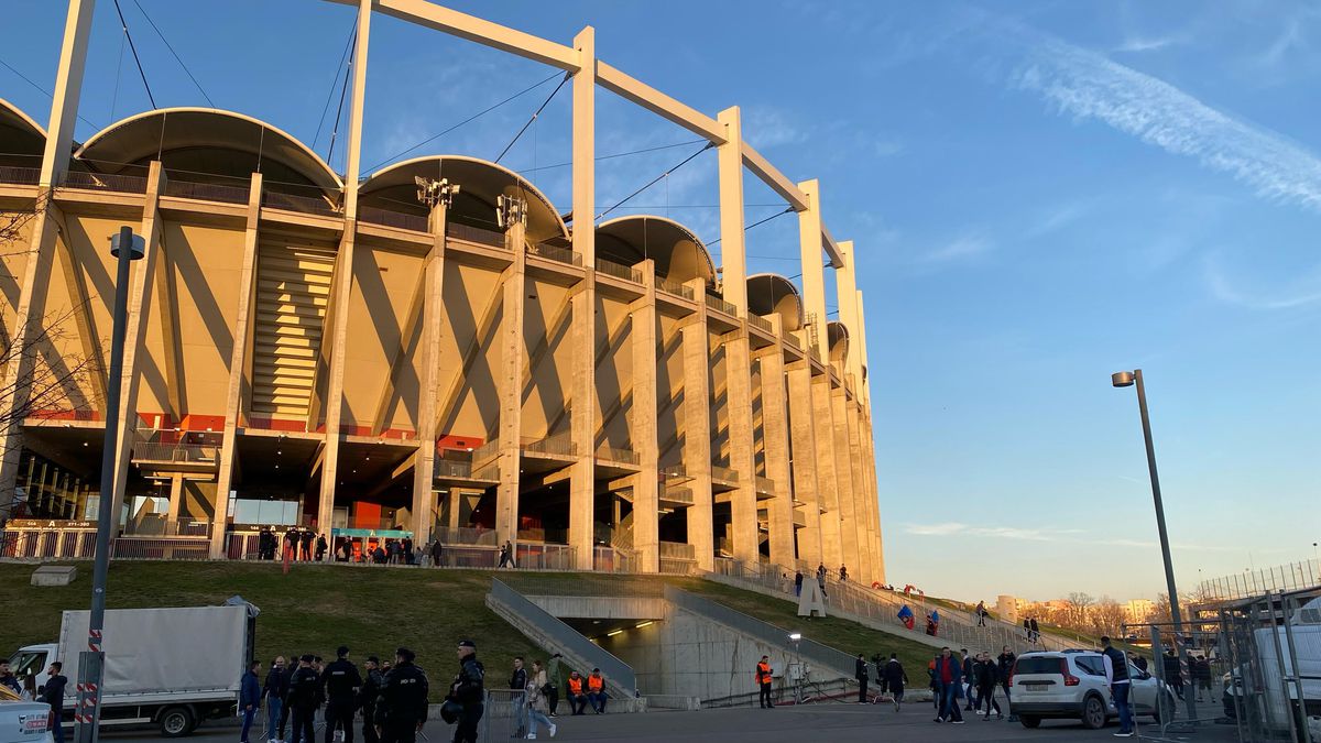 FCSB - Lyon, imagini dinaintea partidei