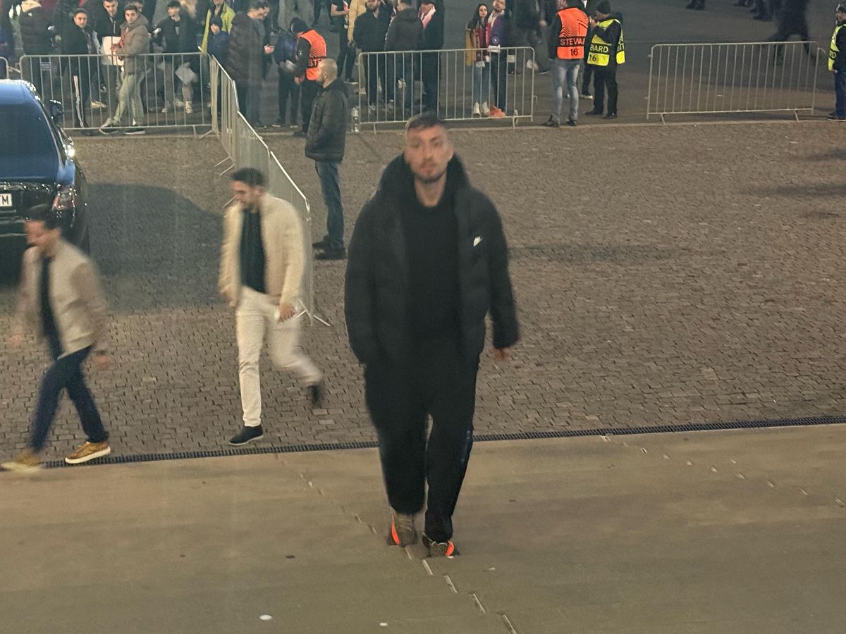 Jucătorul mult așteptat de suporterii celor de la FCSB este în tribunele Arenei Naționale pentru partida cu Lyon