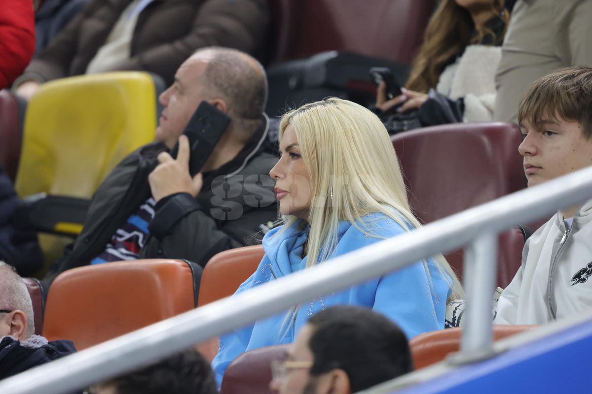 Laura Vicol, implicată în „scandalul Nordis”, a fost în tribune la FCSB - Lyon » Imaginile surprinse de reporterul GSP
