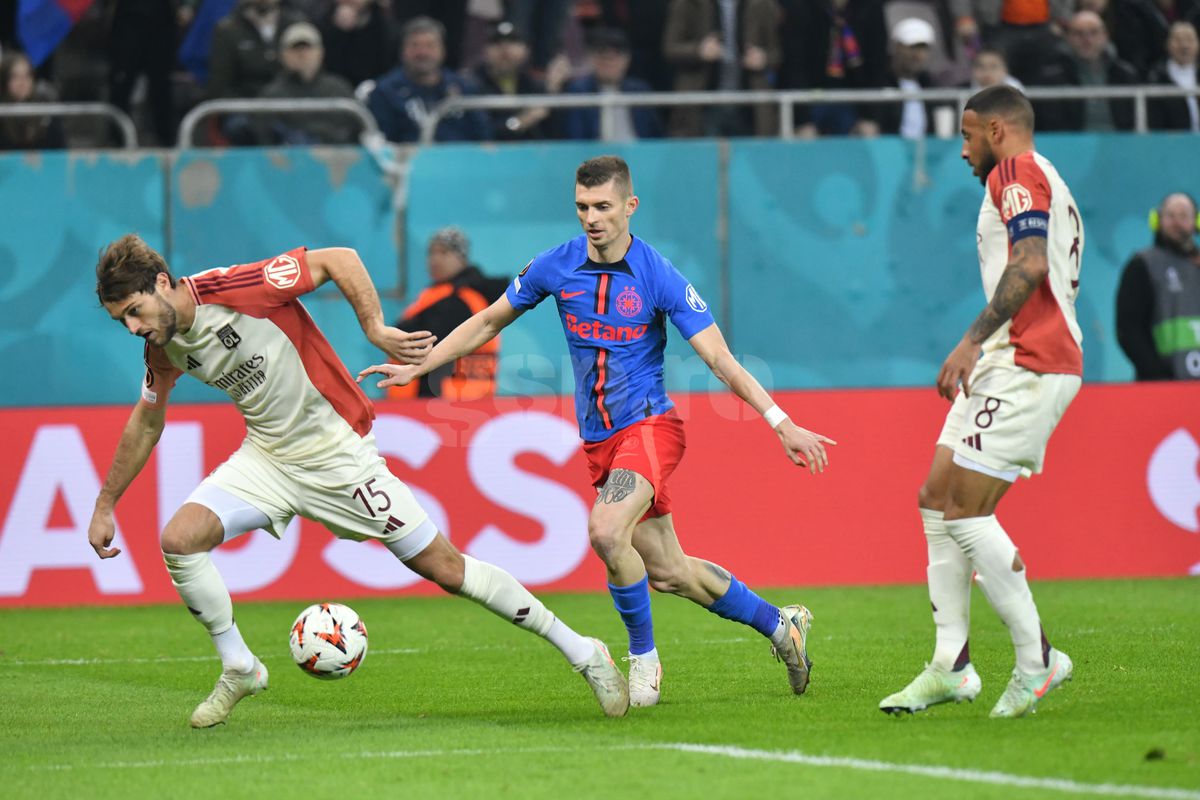 Gigi Becali s-a enervat la pauza meciului FCSB - Lyon: decizia luată imediat