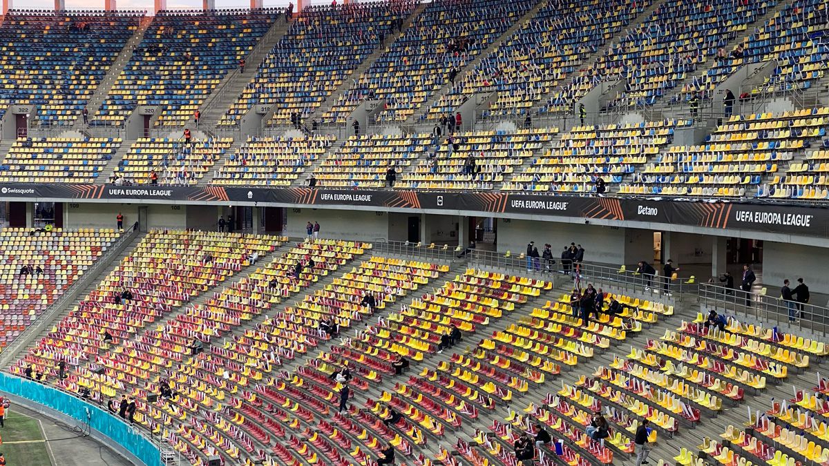 FCSB - Lyon, imagini dinaintea partidei