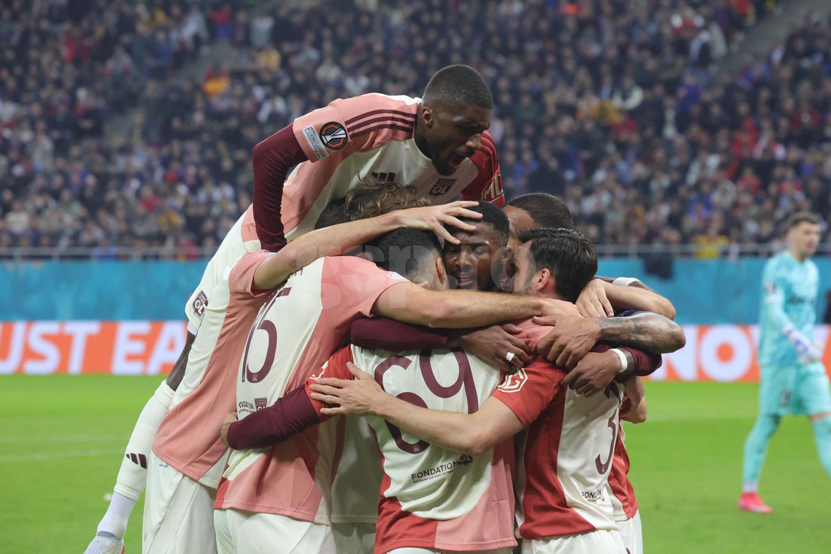 FCSB - Lyon, imagini din partidă