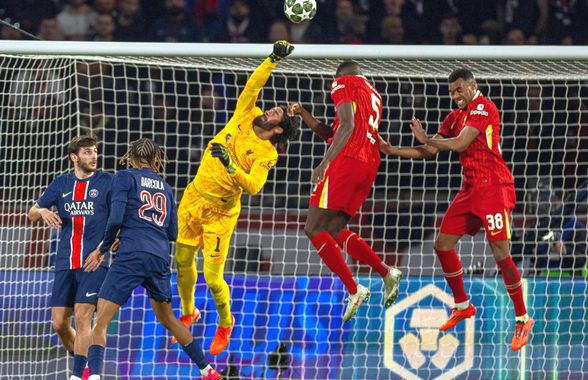 PSG - Liverpool 0-1. Alisson l-a impresionat și pe Schmeichel: „Una dintre cele mai bune evoluții ale unui portar pe care le-am văzut vreodată”