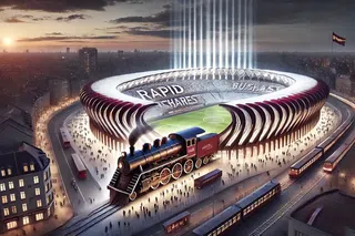 Stadioanele echipelor din România, recreate cu ajutorul inteligenței artificiale: imagini suprarealiste