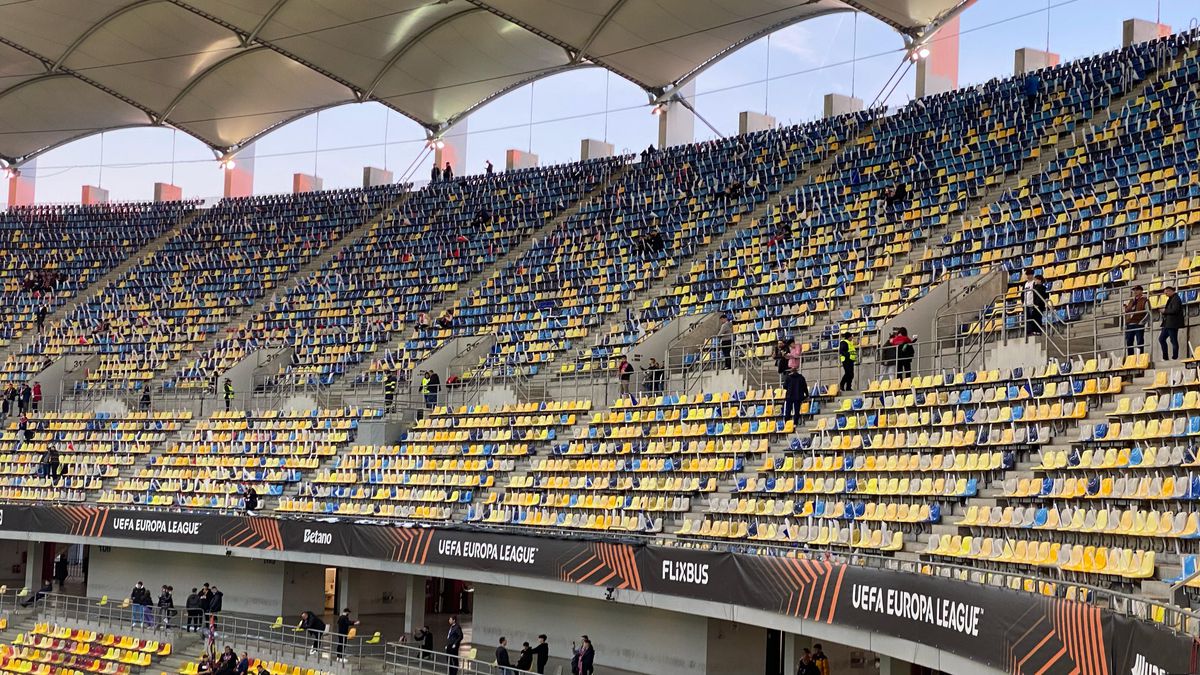 Jucătorul mult așteptat de suporterii celor de la FCSB este în tribunele Arenei Naționale pentru partida cu Lyon