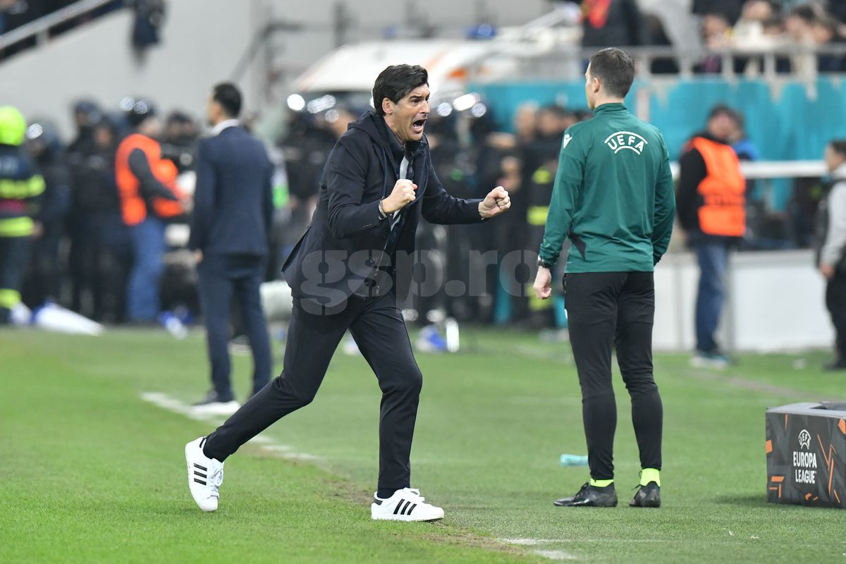 Paulo Fonseca s-a enervat pe reporteri, după FCSB - Lyon: „Nu are legătură cu cineva care a văzut meciul”