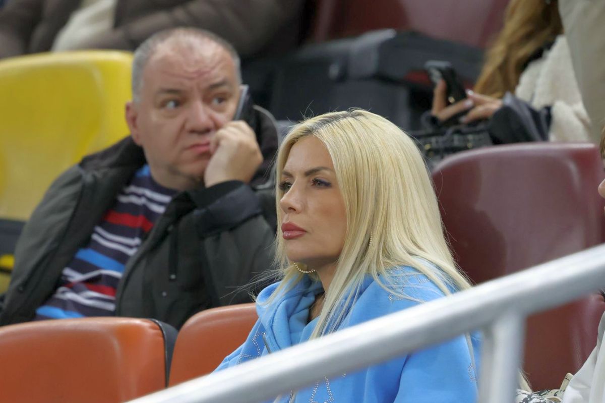 Laura Vicol, implicată în „scandalul Nordis”, a fost în tribune la FCSB - Lyon » Imaginile surprinse de reporterul GSP