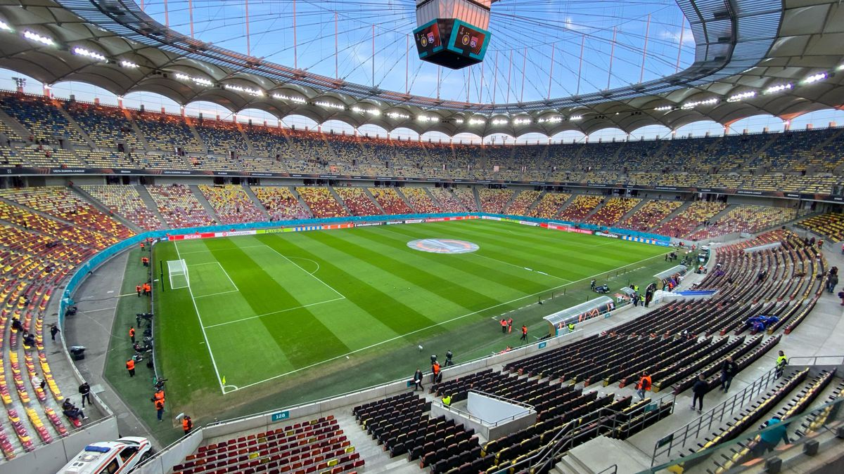 Jucătorul mult așteptat de suporterii celor de la FCSB este în tribunele Arenei Naționale pentru partida cu Lyon