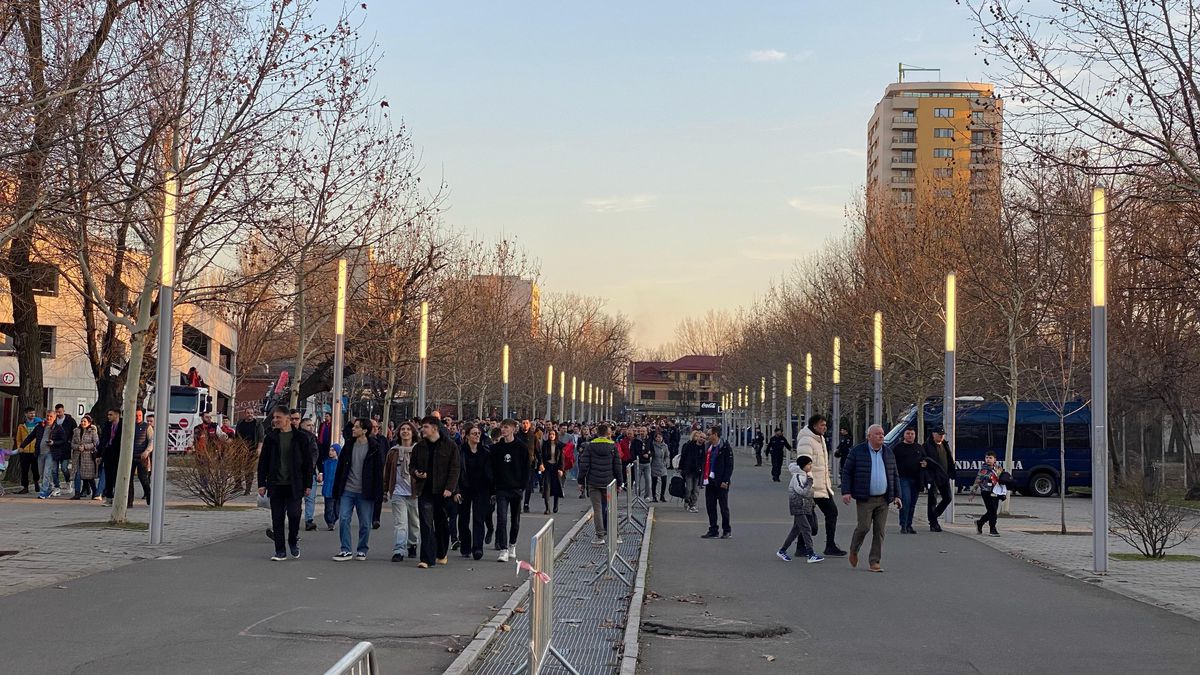 FCSB - Lyon, imagini dinaintea partidei