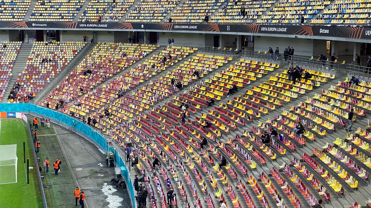 FCSB - Lyon, imagini dinaintea partidei