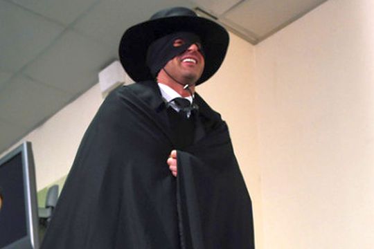 Paulo Fonseca, deghizat în Zorro, după ce o învingea pe Manchester City // foto: X