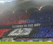 Din Stăpânul Inelelor, 300 sau Biblie? FCSB, scenografie înfricoșătoare la meciul cu Lyon: ce a apărut în Peluza Nord