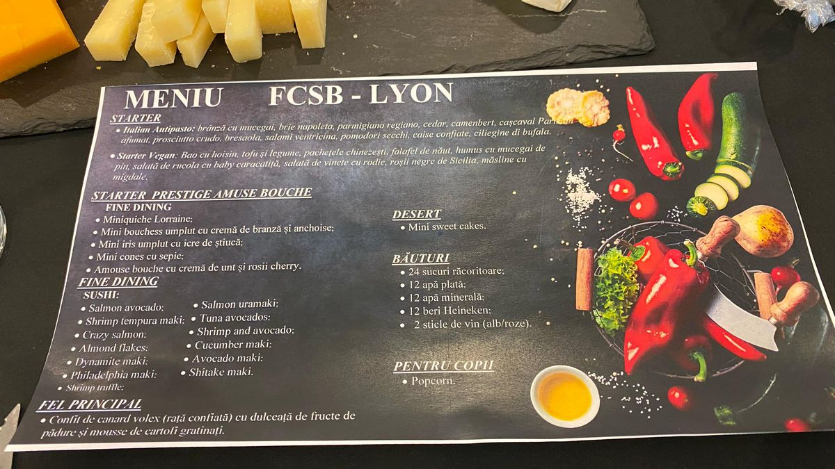 FCSB - Lyon, imagini dinaintea partidei