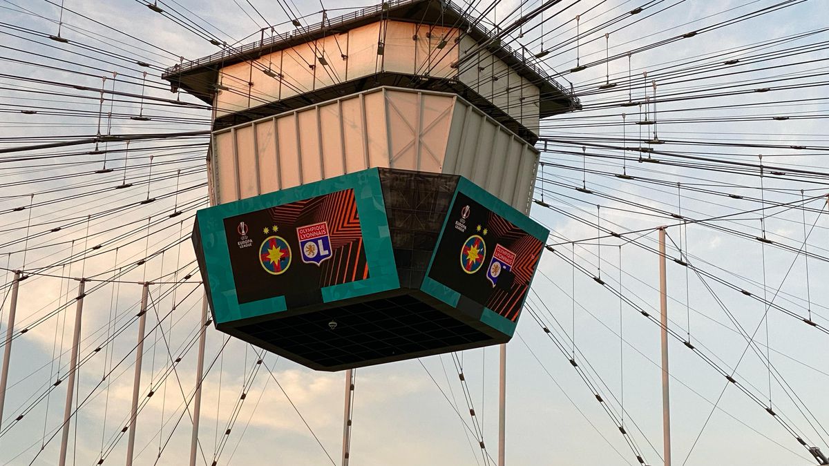 FCSB - Lyon, imagini dinaintea partidei