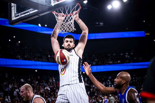 Dusan Miletic, pivotul lui U-BT Cluj-Napoca/Foto: u-bt.basketball