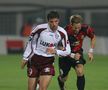 Vali Bădoi în Rapid - Rennes 2-0. Foto: GSP