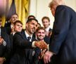 Donald Trump și Lionel Messi, la Casa Albă/ foto: Imago Images
