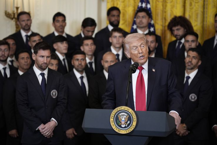 Donald Trump și Lionel Messi, la Casa Albă/ foto: Imago Images