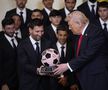 Donald Trump și Lionel Messi, la Casa Albă/ foto: Imago Images