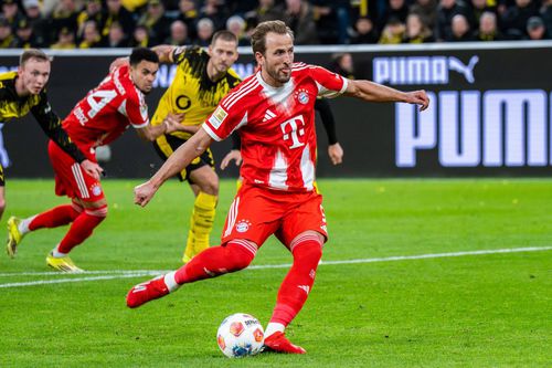 Harry Kane a înscris împotriva Borussiei Dortmund o „dublă” / Foto: Imago