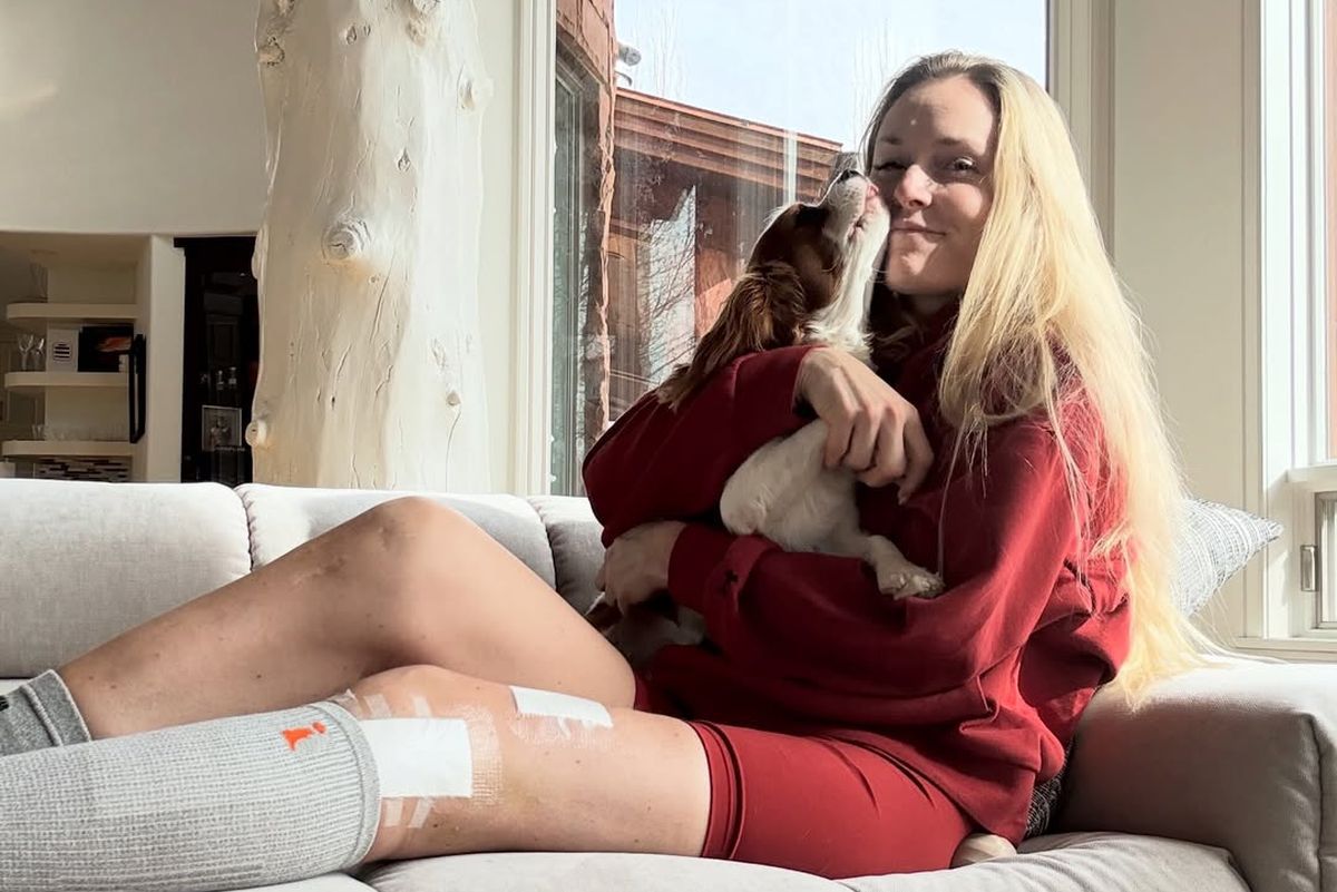 Lindsey Vonn a început recuperarea la picior
