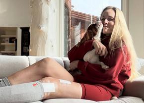 Lindsey Vonn a revenit acasă » Sportiva a început recuperarea la piciorul accidentat