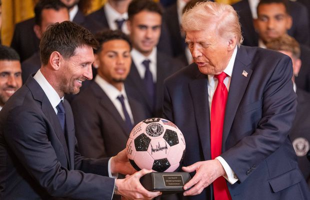 Lionel Messi, la Casa Albă! » Donald Trump: „Cine e mai bun: Messi sau Pele?”